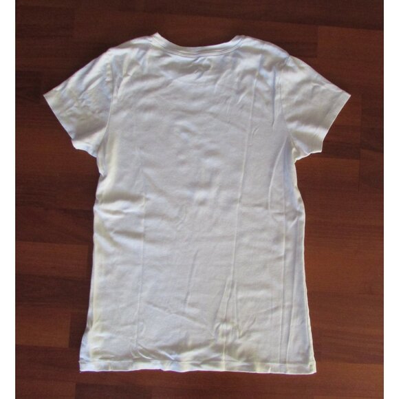 GAP Classic White Logo T-Shirt - Vintage - Large - Picture 6 of 9